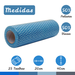 Rolo Pano Multiuso Top Clean 25Folha - A Gourmet