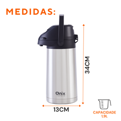 Garrafa Inox Premium 1,9L - A Gourmet