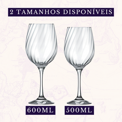Taça Ravena Vidro 500ml - A Gourmet