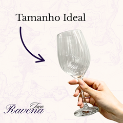 Taça Ravena Vidro 500ml - A Gourmet