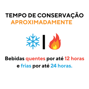 Garrafa Térmica Escandinávia Preta - A Gourmet