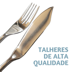 Garfo Peixe Aço Inox Mykonos