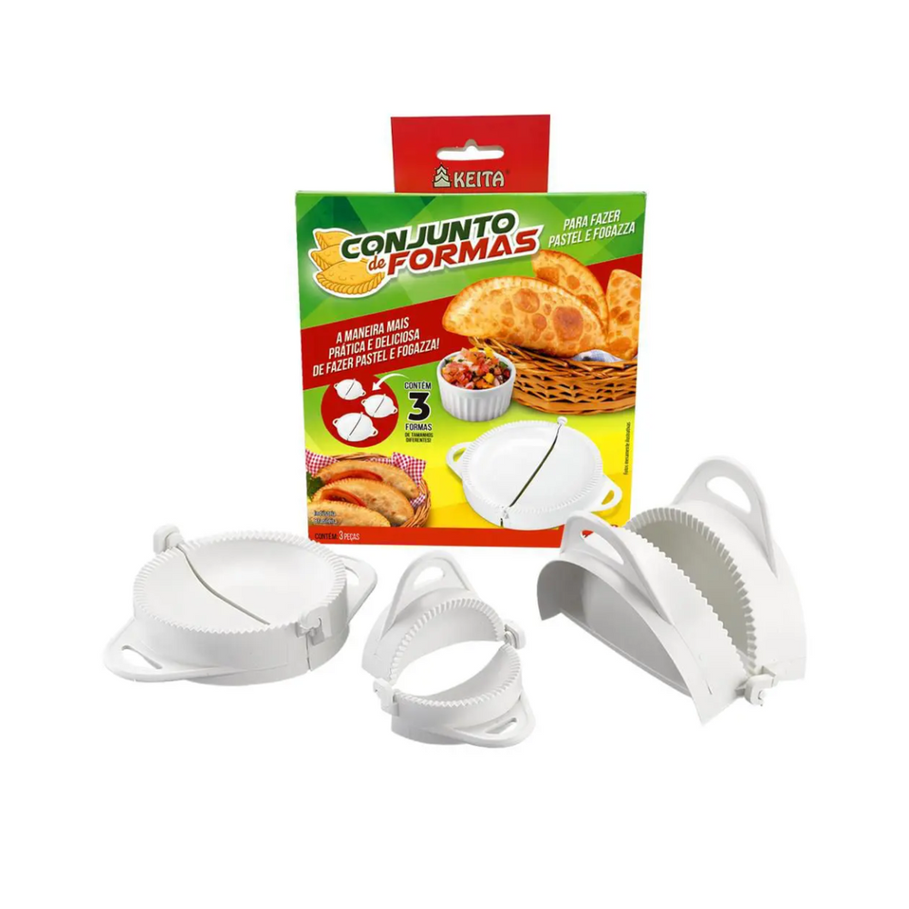 Conjunto 3 Forma de Pastel P M G Kenkoi