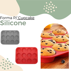 Forma Para Bolo Cupcakes de Silicone - A Gourmet