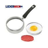 Modelador de Ovo em Aluminio Polido Lidermix