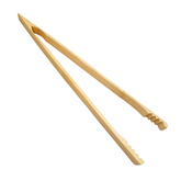 Pinça Reta de Cozinha 36cm de Bambu Mimo Style