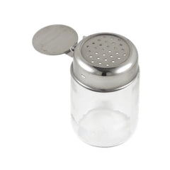 Porta Tempero C/ Tampa Em Aço Inox Alissan