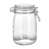 Pote Hermético 900ml de Vidro Etilux