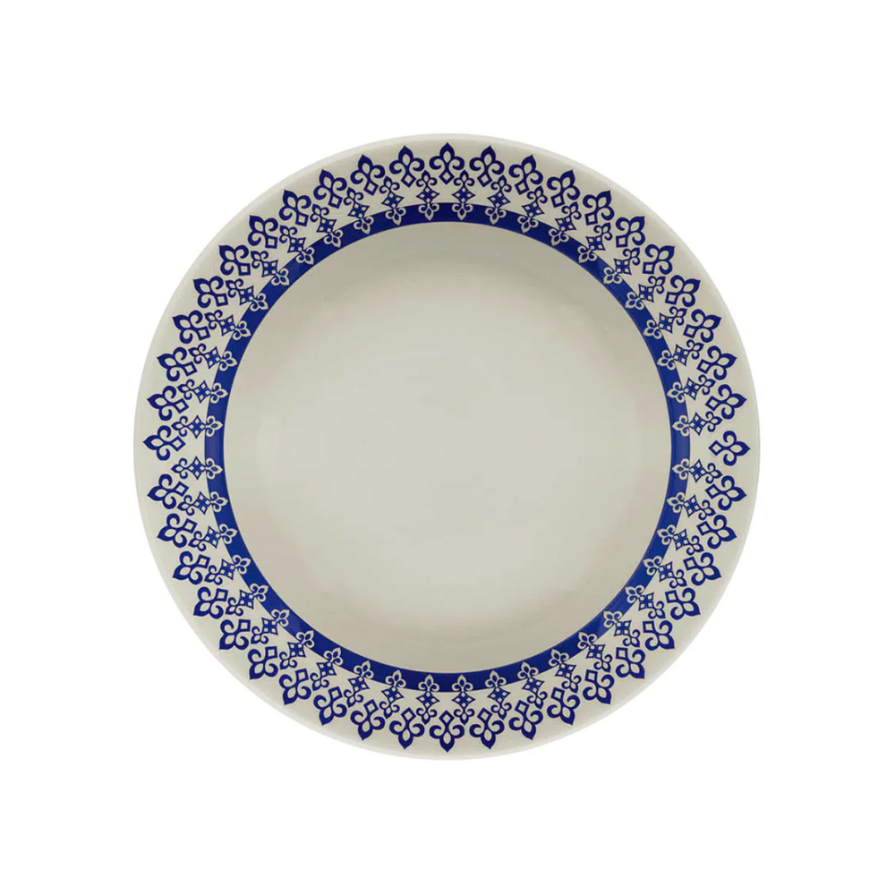 Prato Fundo Ceramica Donna Grécia Oxford