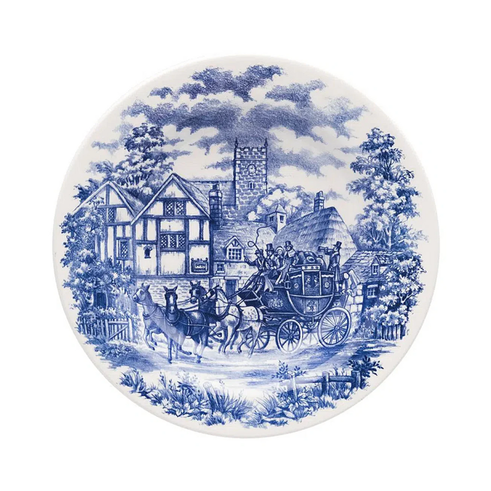 Prato Fundo Donna Cena Inglesa Cerâmica Oxford Oxford