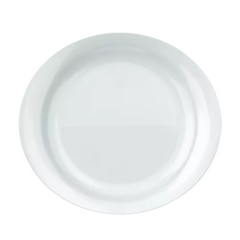 Prato Opaline Steack de Vidro Temperado Nadir