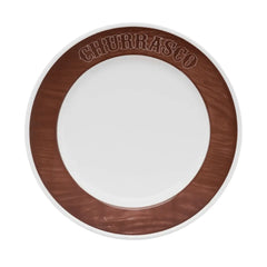Prato Raso Churrasco Oxford Porcelana Oxford
