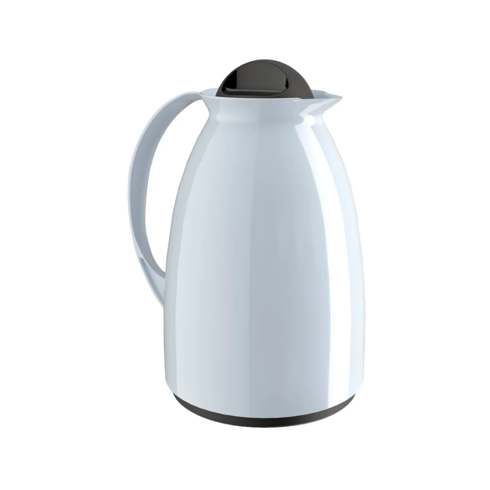 Garrafa Térmica Florença Ampola de Vidro Branca 650ML Unitermi