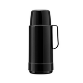Garrafa Térmica Preta GLT Rolha 1L Invicta