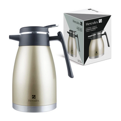 Garrafa Térmica Aço Inox Dourada Hercules 1,5L Hercules