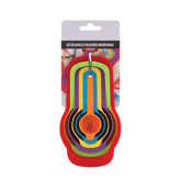 Kit 6 Colher Medição de Plástico unyhome