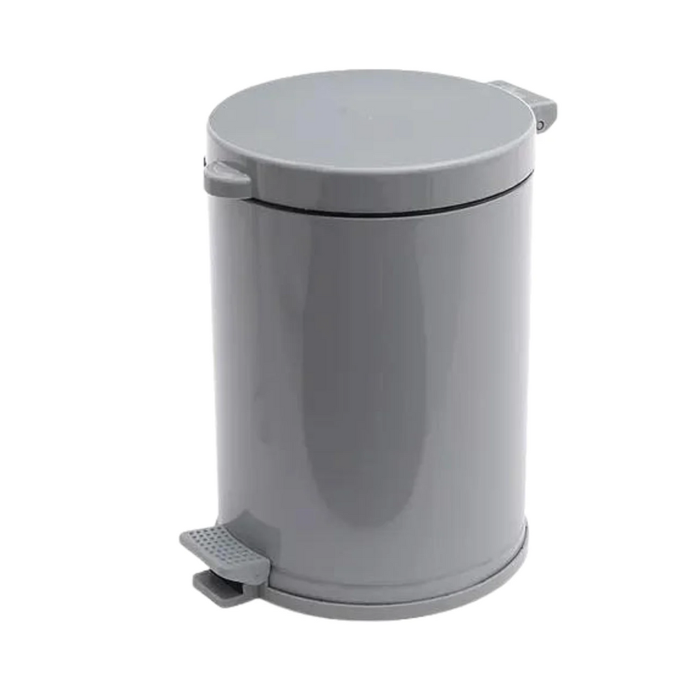 Lixeira Banheiro C/ Pedal E Recepiente Plastico 4,5 L Viel