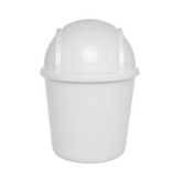 Lixeira basculante branco 5,5L Jaguar