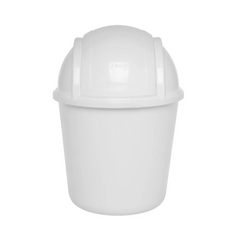 Lixeira basculante branco 5,5L Jaguar