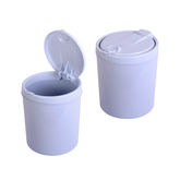 Lixeira Multiuso Branca Redonda C/ Tampa Clicar 6L Viel