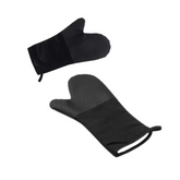 Luva de Silicone Preto Profissional 35cm Weck