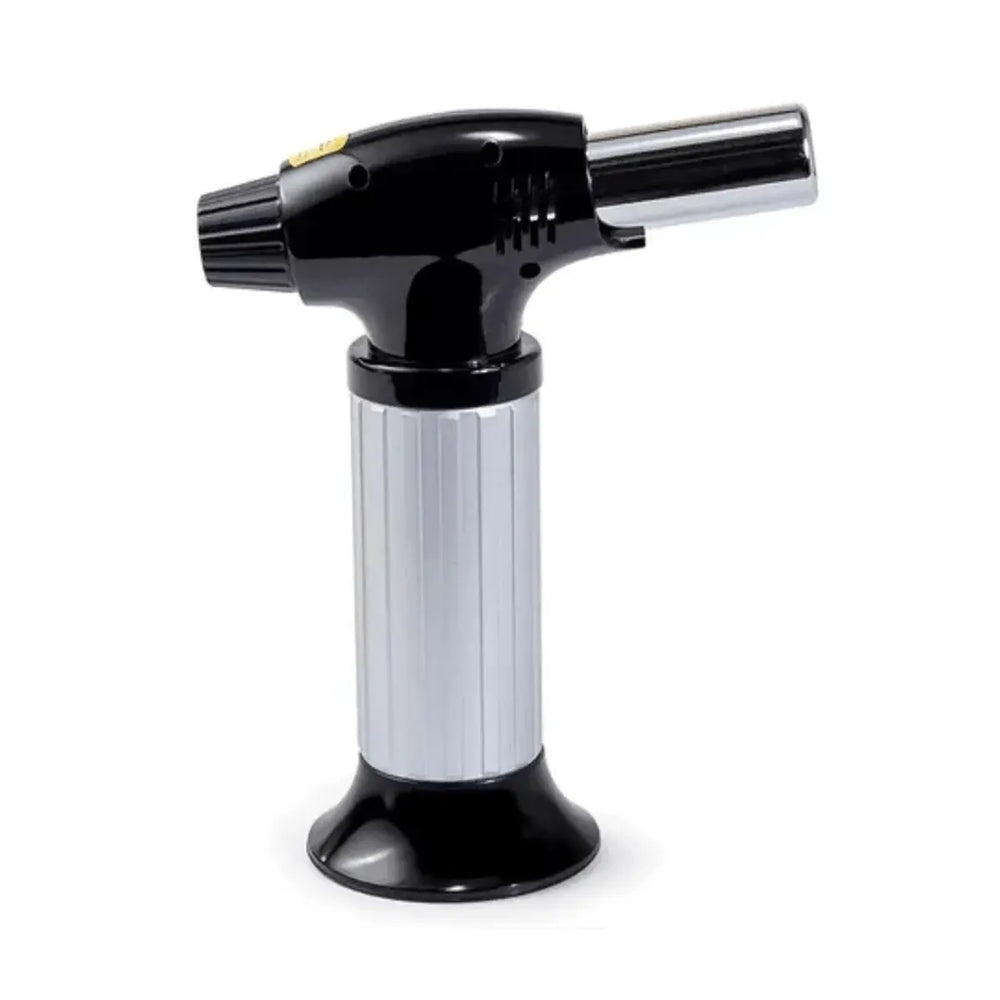 Maçarico Culinário Inox Preto E Branco Hercules