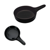 Mini Frigideira Preta de Melamina 26cm Etilux