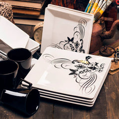 Conjunto de 6 Prato S/Mesa Tatto - A Gourmet