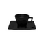 Xicara de Café Quartier Black 75ml de Porcelana Oxford