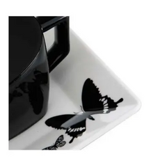 Xicara de Café 75ml Com Pires Quartier Tatto Oxford