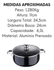 Caçarola Pixel Pro 4,3L - A Gourmet