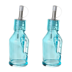 Galheteiro de Vidro Azul 70ml Etilux