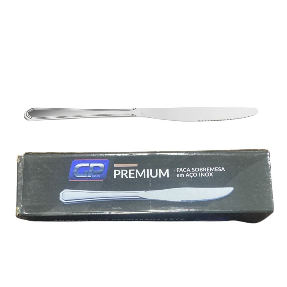 Faca de Sobremesa Premium GP Aço Inox - A Gourmet