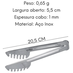 Pegador de Massa em Aço Inox GP