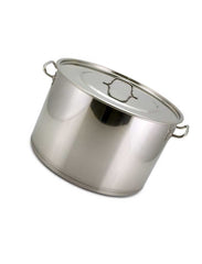 Caçarola de Aço Inox de 28L - A Gourmet