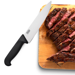 Faca de Cozinha Com Ponta N6 Cabo Preto GP