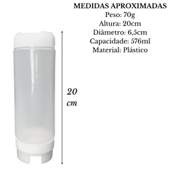 Bisnaga Invertida 576 ml Plástico GP