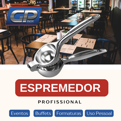 Espremedor de Limão em Aço inox - A Gourmet