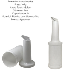 Jarra Suco Barman Profissional 1L GP