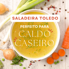 Tigela Saladeira Toledo 220ml de Vidro Temperado Day Home