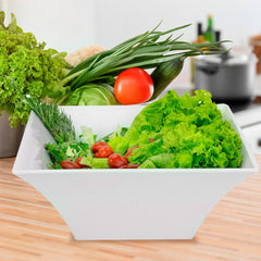 Tigela Grande Quadrada melamina Gourmet Mix