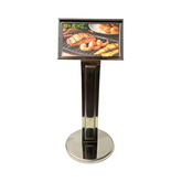 Display de Mesa Grande em Aço Inox Alissan