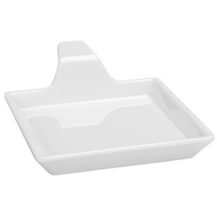 Travessinha degustaçao com alça melamina Gourmet Mix