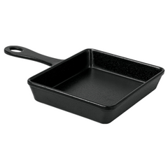 Mini Frigideira Finger Food Melamina Black Gourmet Mix