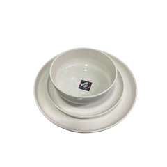 Prato de Melamina Areia Branca 26,7cm Gourmet Mix