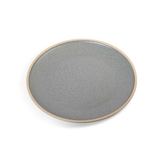 Prato Rustic 21cm de Melamina Cinza Stone - A Gourmet