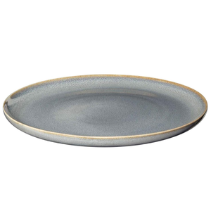 Prato Rustic 21cm de Melamina Cinza Stone - A Gourmet