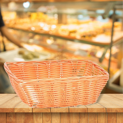 Cesto Retangular de Vime Sintético 21cm GZT