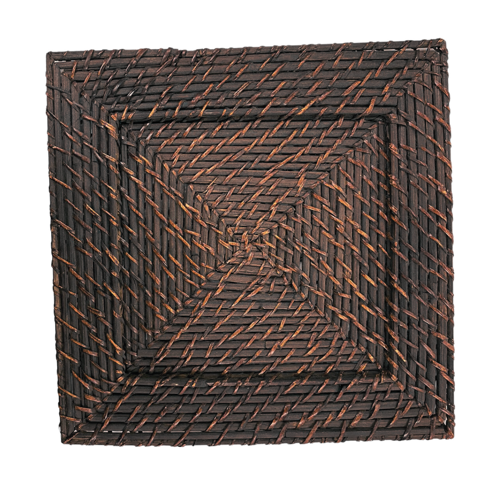 Sousplat de Rattan Quadrado 33cm GZT