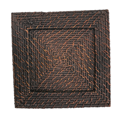 Sousplat de Rattan Quadrado 33cm GZT